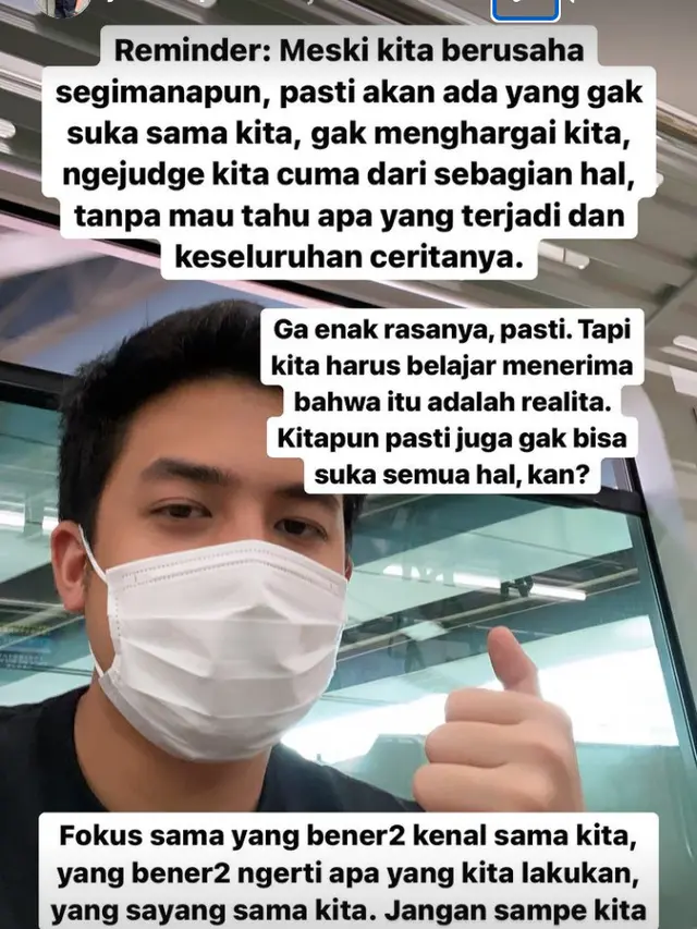 Unggahan Jerome Polin Sijabat.