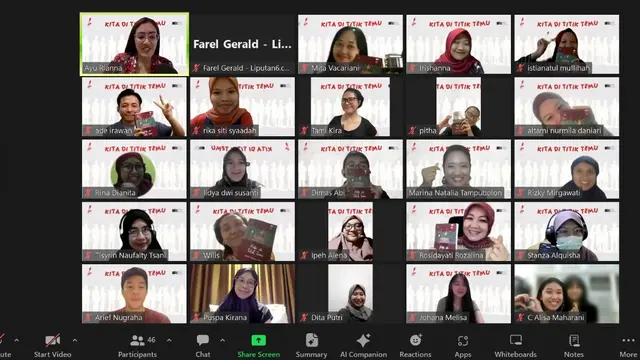 Buku Antologi Cerpen "Kita di Titik Temu' oleh Semut Merah Kaizen