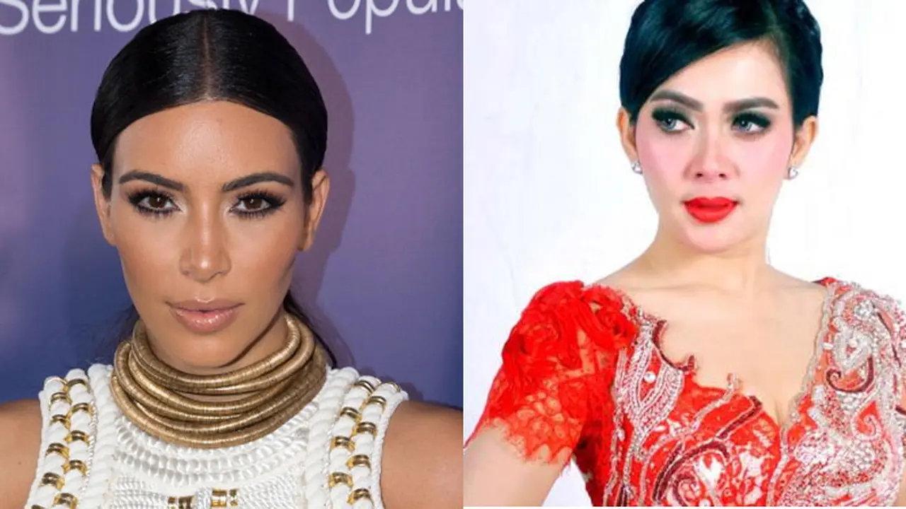Kim Kardashian dan Syahrini
