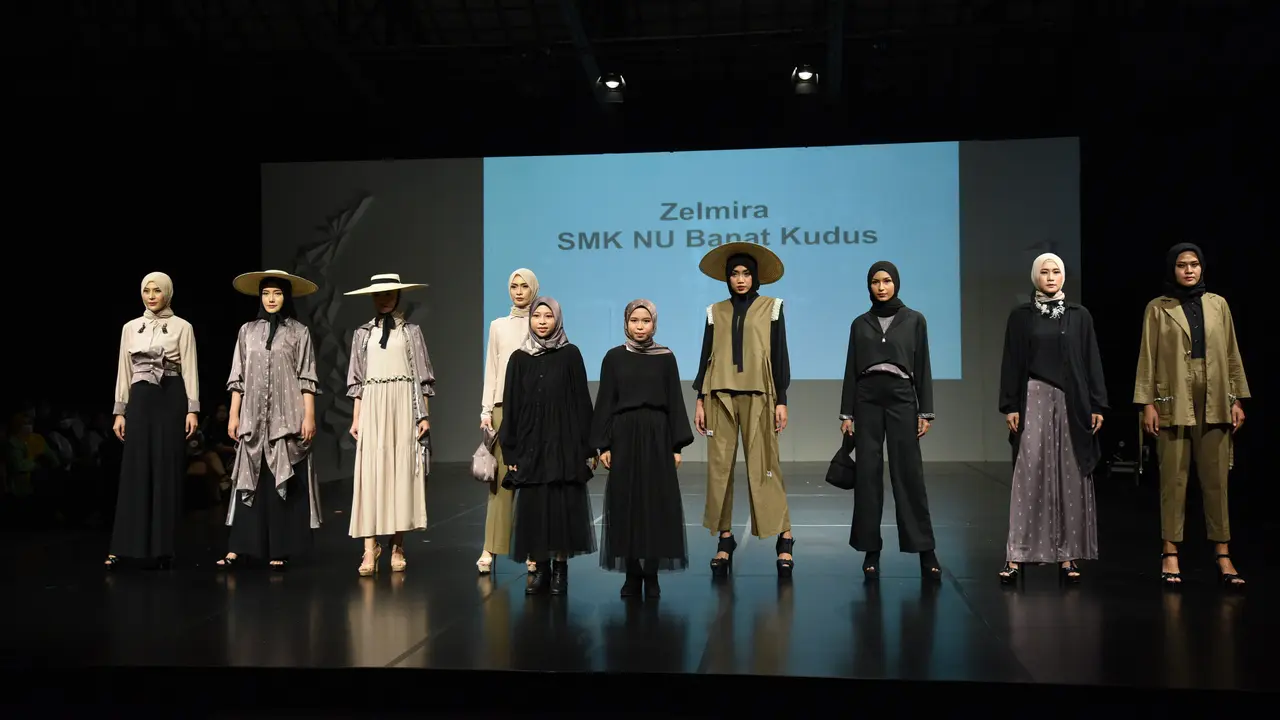 Jenama fashion dari SMK NU Banat, Kudu, Jawa Tengah, Zelmira