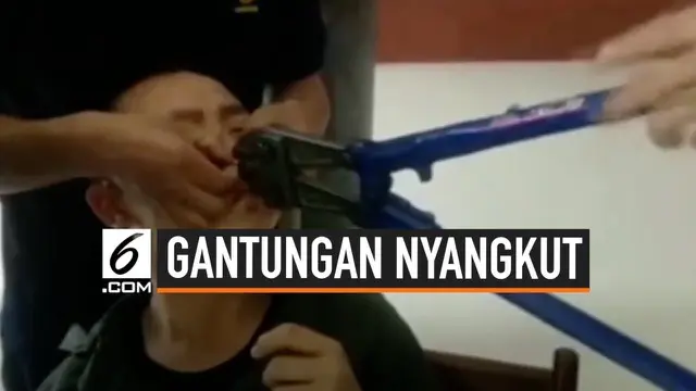 VIDEO: Gantungan Kunci Nyangkut di Hidung, Begini Proses Penyelamatannya