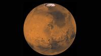 Penampakan awan di Planet Mars (NASA)