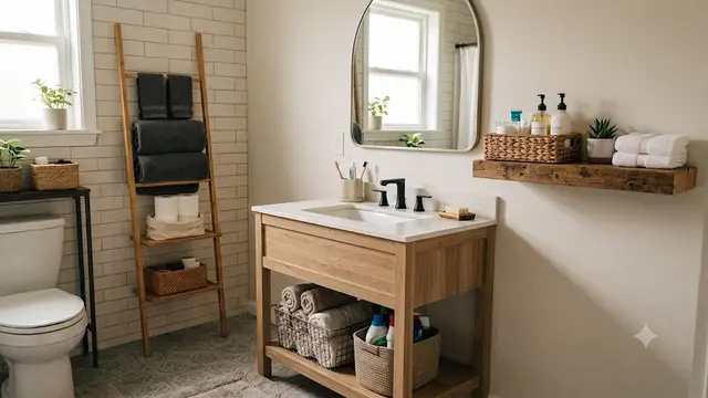 Tips Mendekorasi Kamar Mandi yang Hemat Anggaran/AI Generated