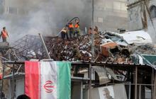 FOTO: Gedung Konsulat Iran di Suriah Dihantam Rudal Israel, Banyak Orang Tak Bersalah Menjadi Korban