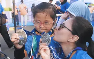 Wulan Guritno Marathon 3k Bareng Anak Disabilitas, Bagikan Pesan Menyentuh