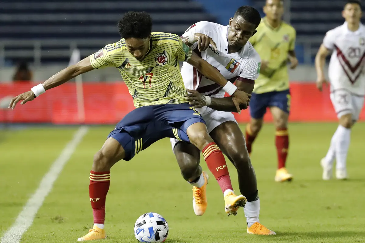 Kolombia Hajar Venezuela di Kualifikasi Piala Dunia 2022