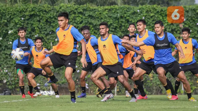 Foto: Latihan Pungkasan Timnas Indonesia Menjelang Kualifikasi Piala AFC 2023 Melawan Taiwan