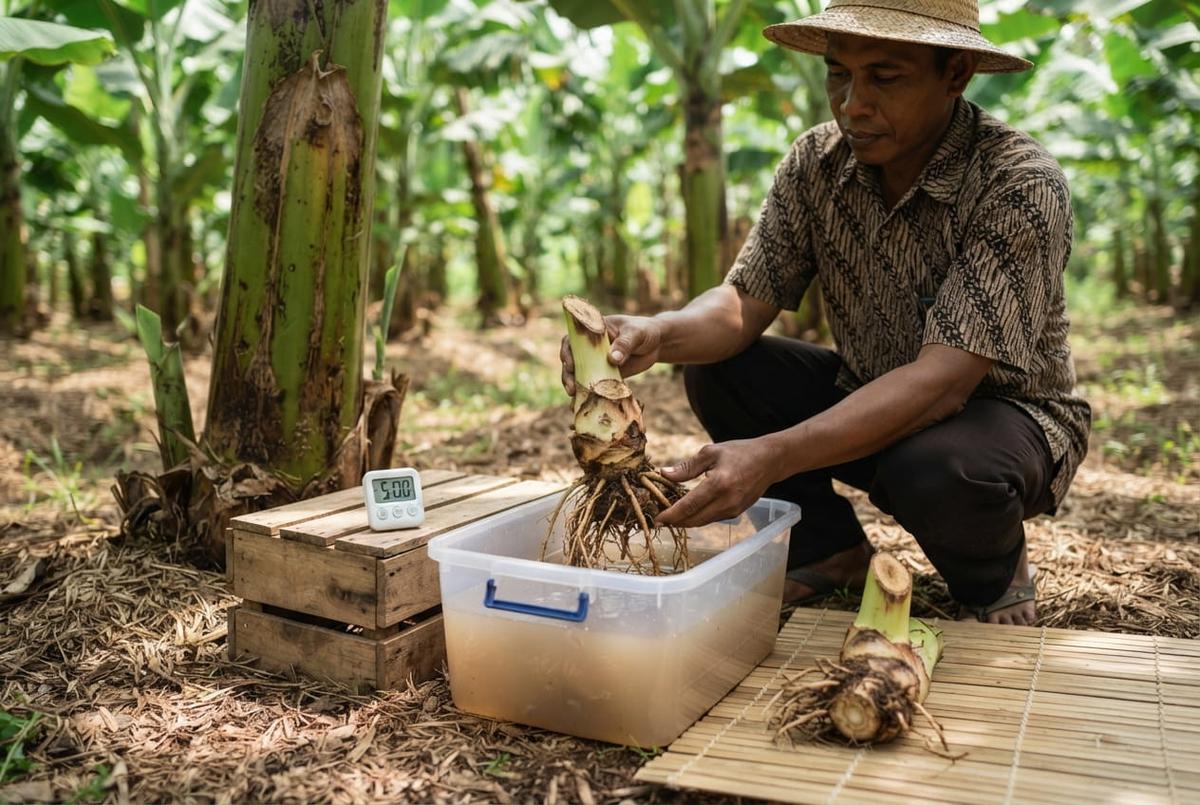 Cara Memilih Pohon Pisang yang Produktif