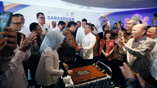 Kadin Indonesia dibawah kepemimpinan Anindya Bakrie menggelar Sarasehan Kadin Bersama Menko Perekonomian Airlangga Hartarto.