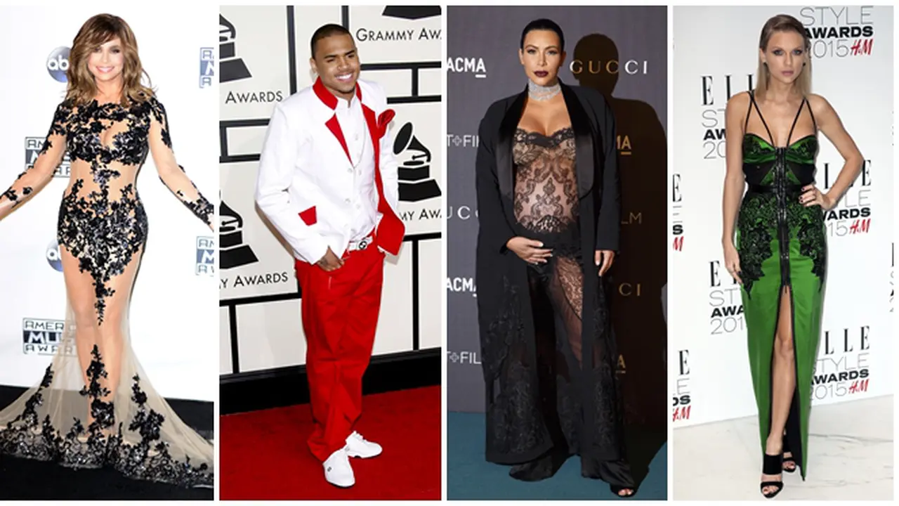 Paula Abdul, Chris Brown, Kim Kardashian, dan Taylor Swift