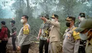 Gubernur Agustiar Sabran Turun Langsung Pimpin Penanganan Karhutla di Kalimantan Tengah