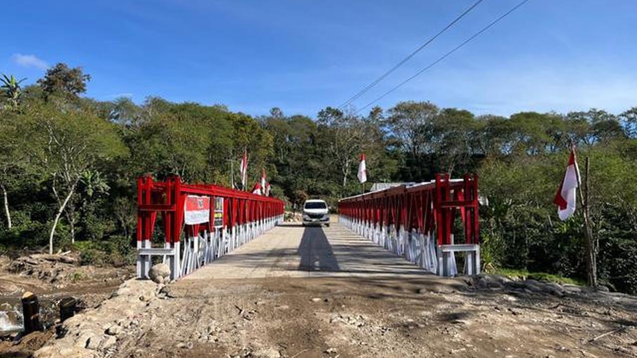 TNI Rampungkan Dua Jembatan Darurat di Aceh, Akses Wilayah Pascabanjir Mulai Pulih