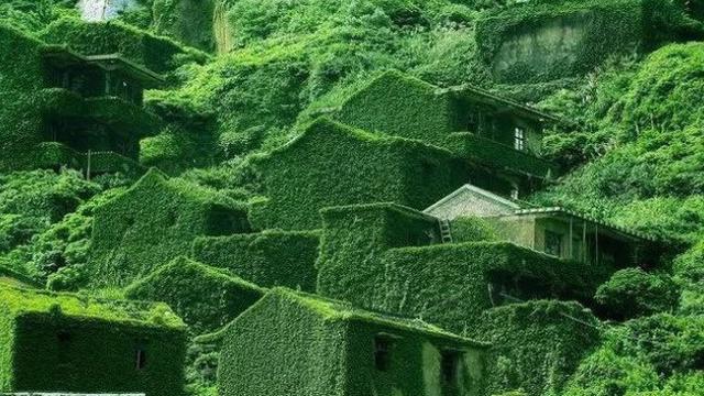 Bangunan Terbengkalai Unik