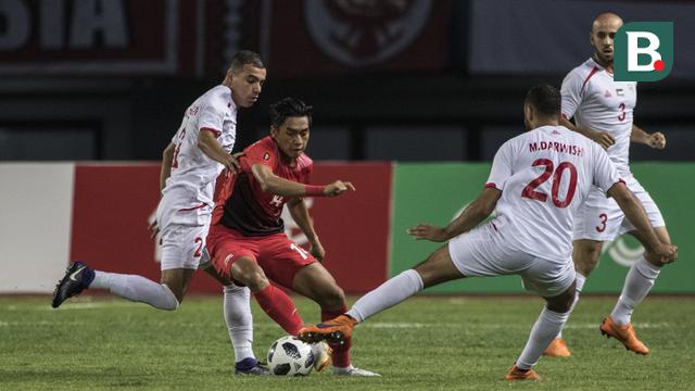Sepak Bola : Indonesia Vs Palestina