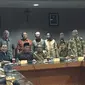 Mendikbud Muhadjir Effendy menyambangi Konferensi Wali Gereja Indonesia (Liputan6.com/ Devira Prastiwi)