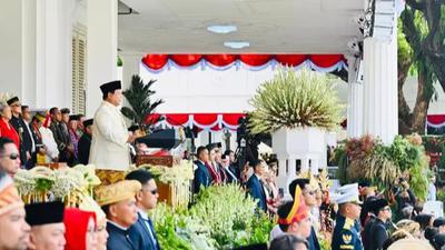 Isi Souvenir Upacara 17 Agustus 2025 Kemerdekaan HUT RI ke-80 di Istana, Ada Payung hingga Buku Sampul Foto Prabowo