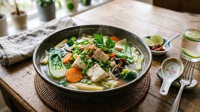 Resep Sup Tahu Sayur Kuah Bening yang Segar dan Sedap, Tetap Jernih dan Tidak Hambar
