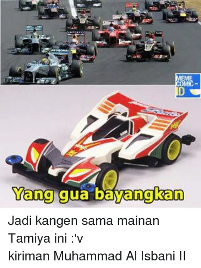 7 Meme Orang Main Tamiya Ini Bikin Nostalgia Anak 90-an