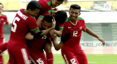 Timnas Indonesia U-19 memantapkan posisi di puncak klasemen sementara Grup F kualifikasi Piala Asia U-19 2018.