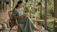 10 Model Gamis Daily Wear yang Anti Gerah, Nyaman Dipakai Seharian
