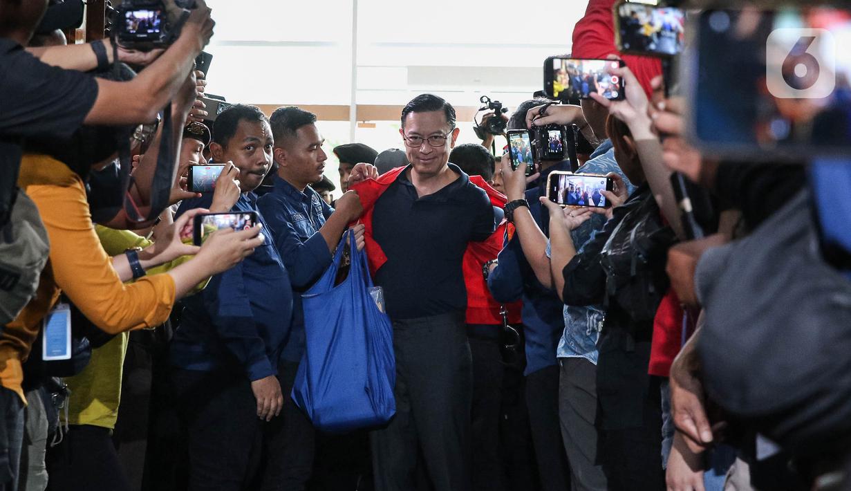 Sidang ini mengagendakan pembacaan dakwaan oleh Jaksa Penuntut Umum (JPU) atas dugaan penyalahgunaan wewenang dalam penerbitan surat persetujuan impor gula pada periode 2015-2016 dengan tersangka Thomas Trikasih Lembong atau Tom Lembong. (Liputan6.com/Angga Yuniar)