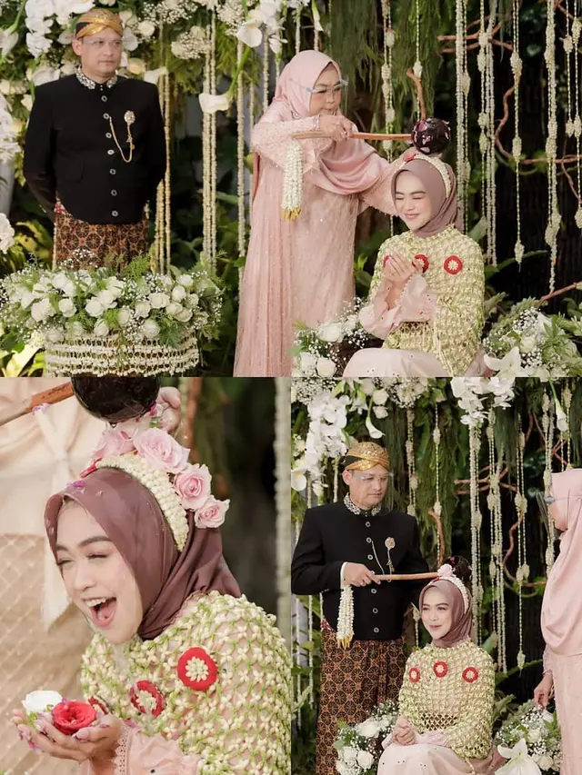 7 Momen Siraman Ria Ricis Jelang Pernikahan, Penuh Kebahagiaan