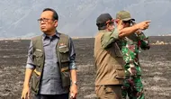 Pratikno: Saya Sehat dan Sedang di Bromo Rakor Pemadaman Api