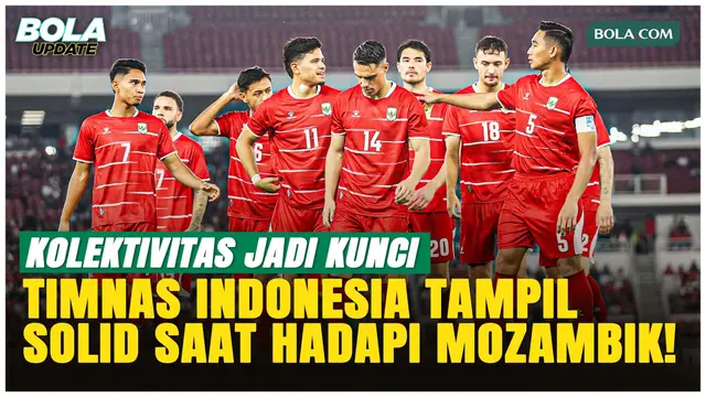 Pelatih Mozambik Sebut Timnas Indonesia Bermain Kompak dan Menyulitkan