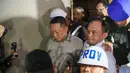 Mantan Jaksa Agung Muda Bidang Tindak Pidana Khusus (Jampidsus) Febrie Adriansyah, saat dibawa ke mobil tahanan untuk  ditahan di rutan KPK di  Gedung Kejagung, Jakarta, Jumat (24/07/2026). (KLY/ Arie Basuki)