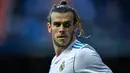 Gareth Bale masuk dalam daftar pemain dengan bayaran tertinggi di Real Madrid, Bale menerima bayaran per minggu sebesar 350.000 pound sterling untuk durasi kontrak hingga 2022. (AFP/Oscar Del Pozo)