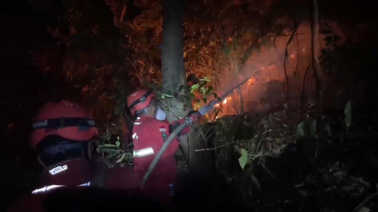 Titik Api di Taman Nasional Babul Bermunculan
