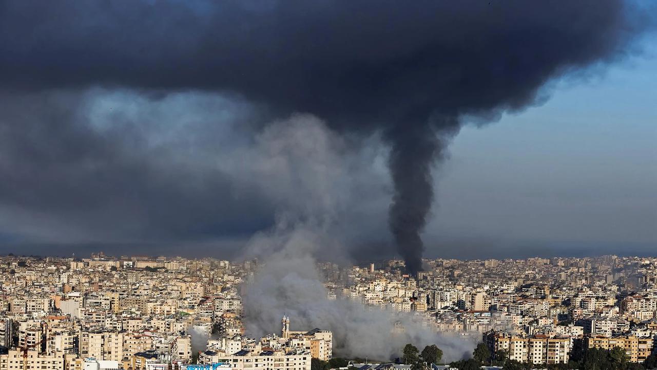 FOTO: Serangan Udara Israel Kembali Guncang Beirut Selatan