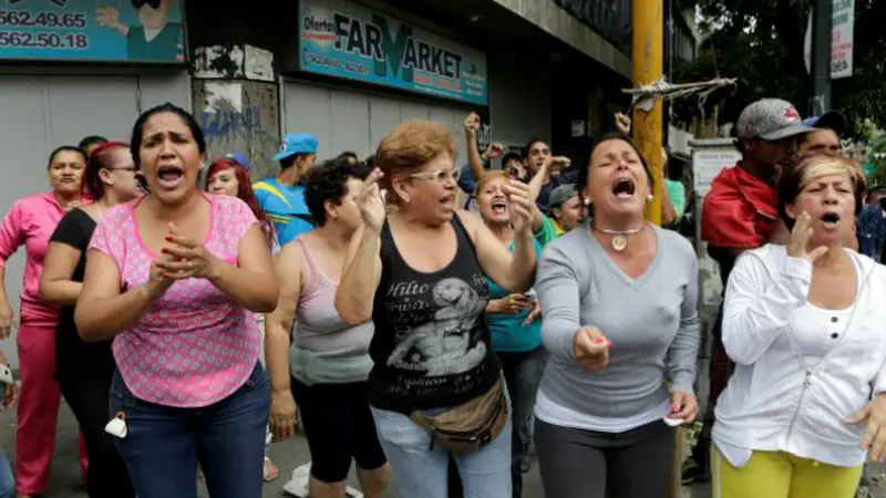 Unjuk rasa Venezuela (0)