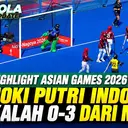 Highlight Hoki Putri Indonesia vs Malaysia, Berjuang di Perebutan Posisi 5–8 Asian Games 2026