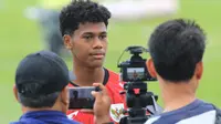 Penyerang Timnas Indonesia U-17 Fadly Alberto Hengga. (Alit Binawan/Bola.com)