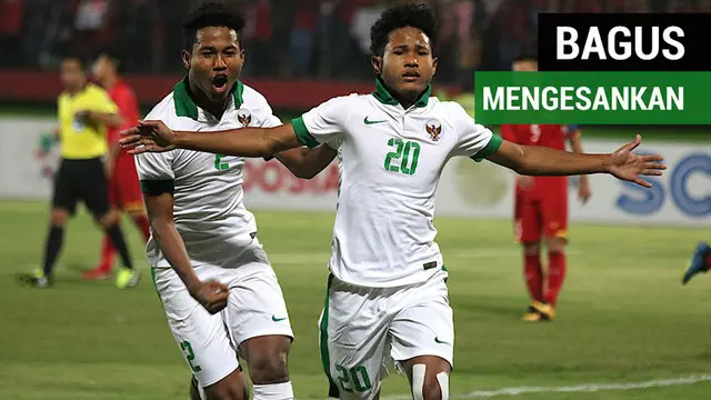 VIDEO: 3 Gol Mengesankan Bagus Kahfi di Piala AFF U-16 2018