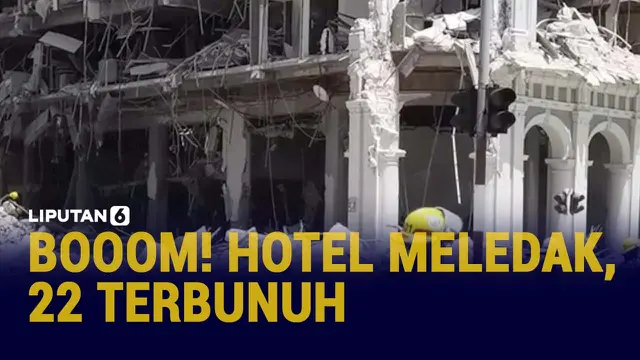 ledakan hotel