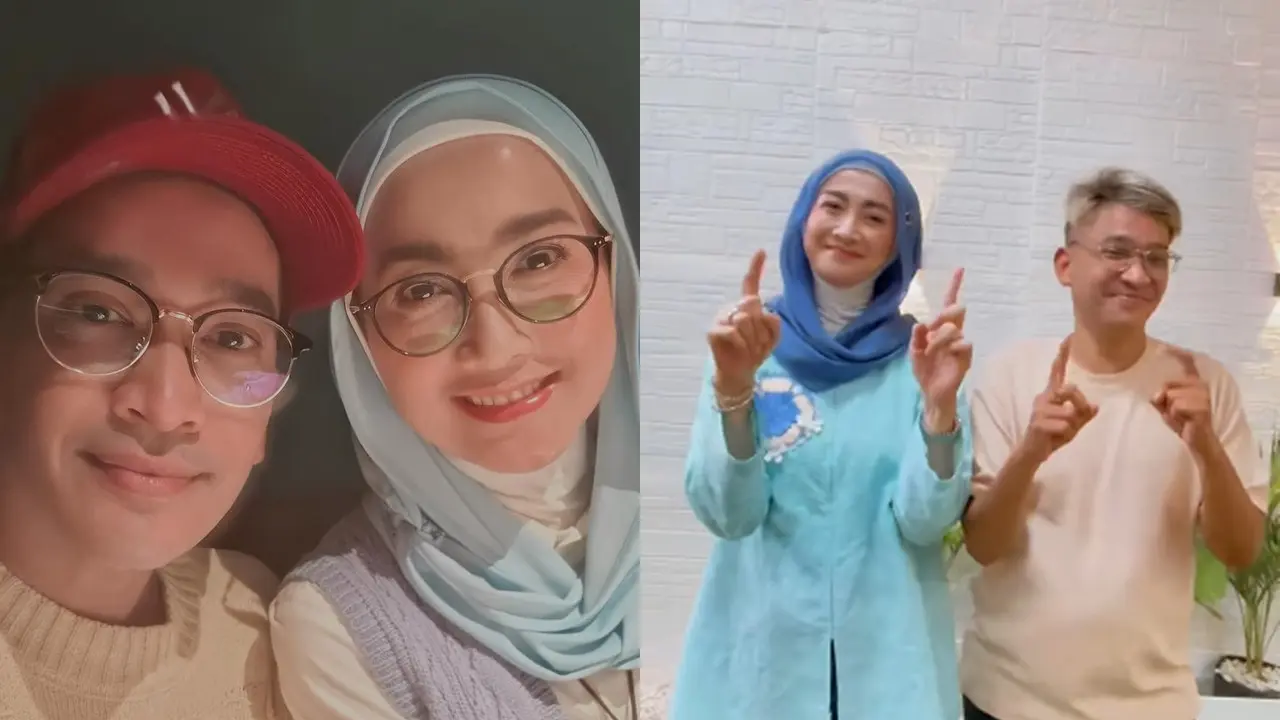 Desy Ratnasari dan Ruben Onsu