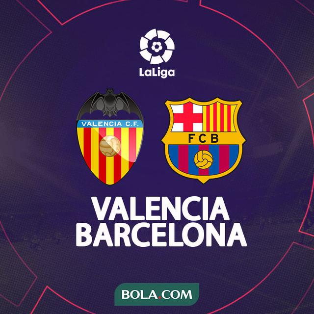 Liga Spanyol - Valencia Vs Barcelona