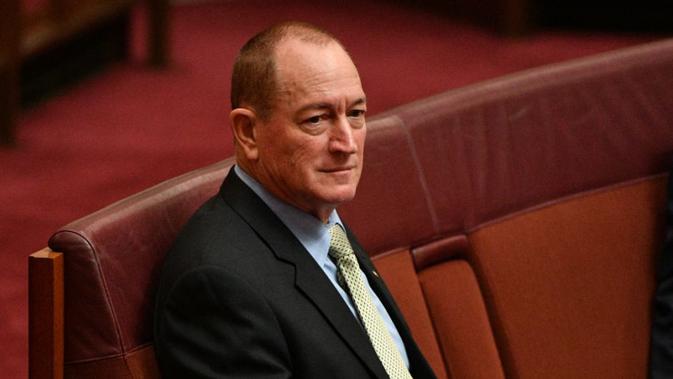 Senator Australia Fraser Anning yang menuai kecaman atas komentar negatifnya terhadap penembakan Selandia Baru (AFP/ Mick Tsikas)