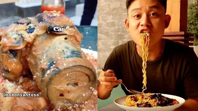 Viral Aksi Youtuber Bikin Gitar Goreng Geprek, Tuai Komentar Netizen