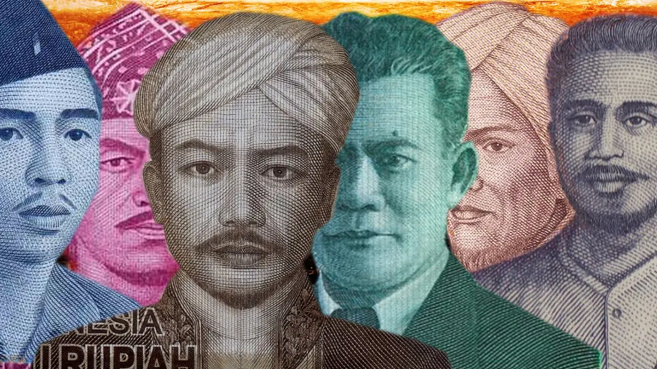 Mengenal 6 Pahlawan dalam Mata Uang