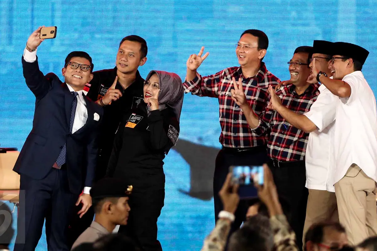 20170210-Keakraban Paslon Pilkada DKI-Ahok-AHY-Anies-Jakarta- Faizal Fanani
