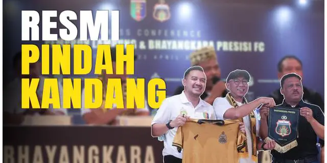 VIDEO: Pindah Kandang! Bhayangkara FC Resmi Bermarkas di Lampung untuk Liga 1 2025/2026!