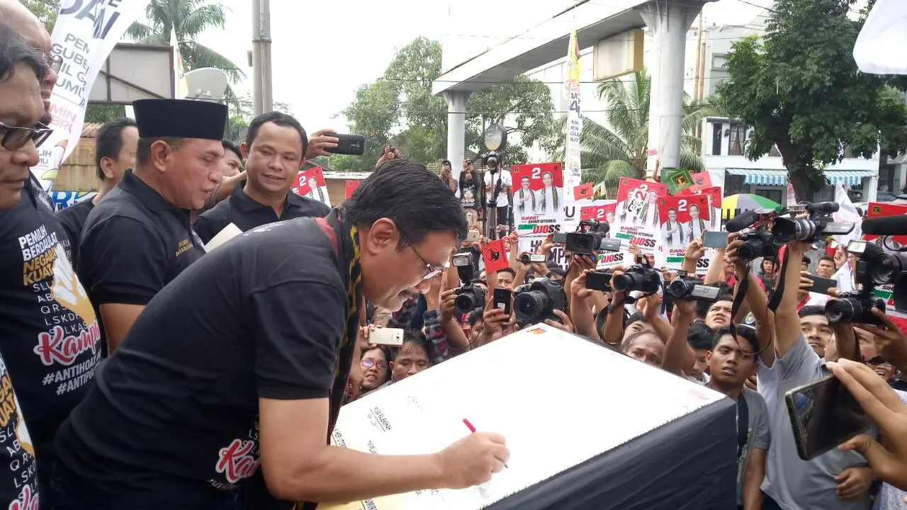 Deklarasi kampanye damai Pilkada Sumut 2018