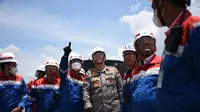 PT Kilang Pertamina Internasional (PT KPI) melakukan kunjungan kerja ke Refinery Unit (RU) Dumai, Minggu (2/4).