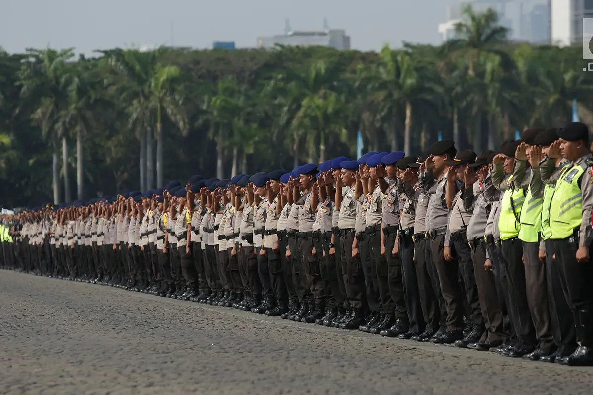TNI dan Polri Gelar Apel Pengamanan Pilpres 2019