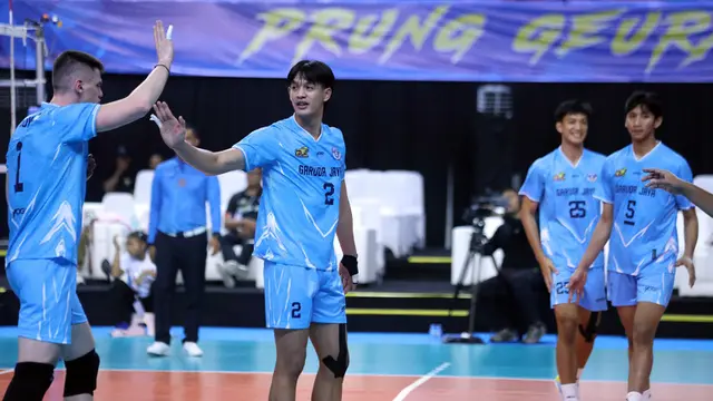 Foto: Jakarta Garuda Jaya Beri Kejutan untuk Juara Bertahan Jakarta Bhayangkara Presisi di Proliga 2026