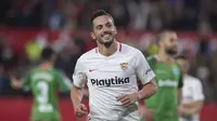 6. Pablo Sarabia (Sevilla) - 11 gol dan 11 assist  (AFP/Jorge Guerrero)