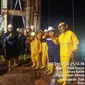 SKK Migas bersama Pertamina Hulu Rokan melakukan tajak sumur eksplorasi Mibasa-1X pada Sabtu (30/12/2023) pukul 21.00 WIB di Kabupaten Siak, Provinsi Riau. (Dok SKK Migas)